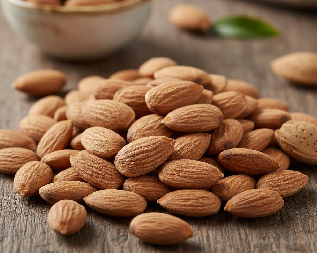 Raw Almonds (Badam Giri) – Premium Quality 500g