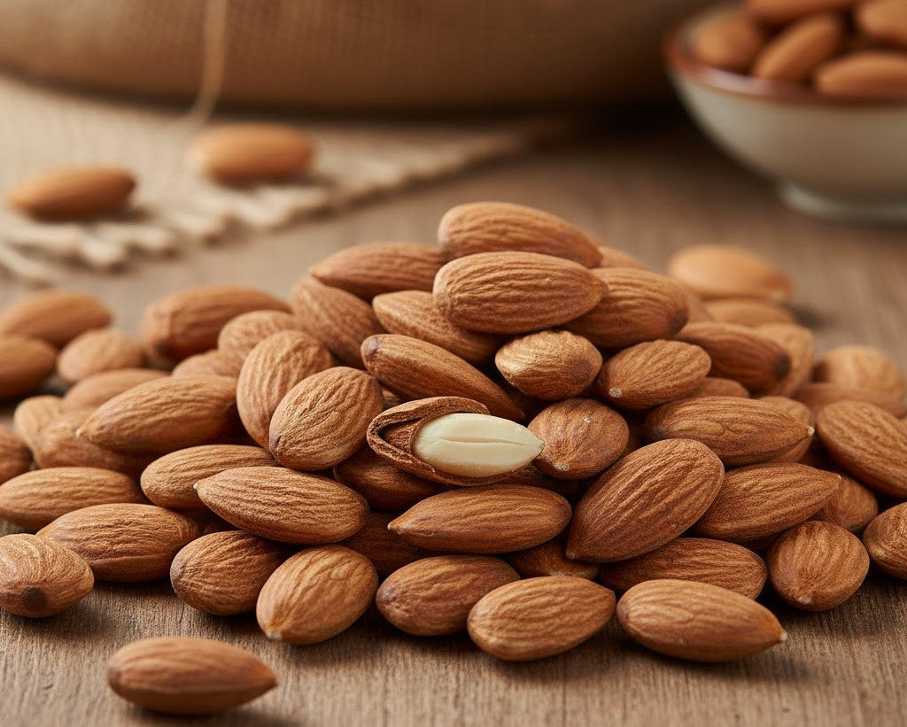 Raw Almonds (Badam Giri) – Premium Quality 500g